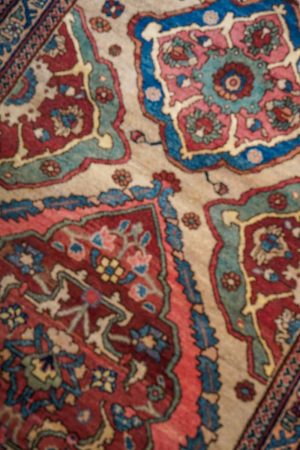Brown and Light Brown handcrafted Vintage Carpets made from Wool by Carpet Cellar