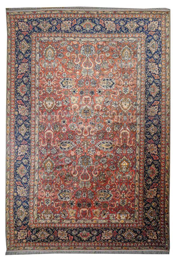 Antique Agra Jail Carpet - Lotus Bloom