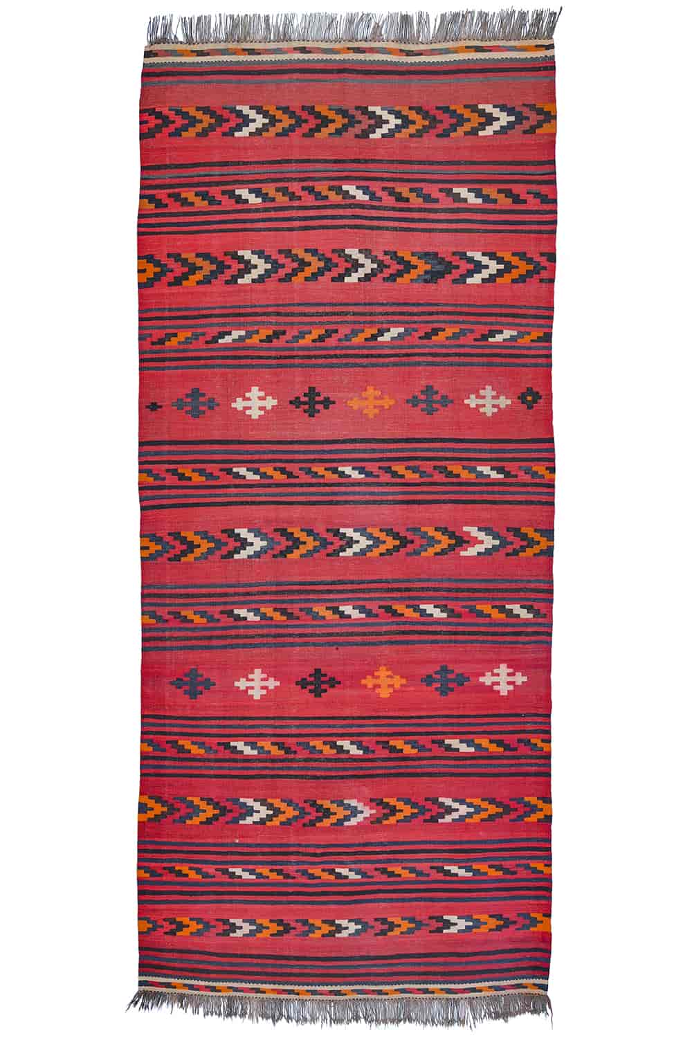 Vintage Afghan Balouch Kilim – Electrified