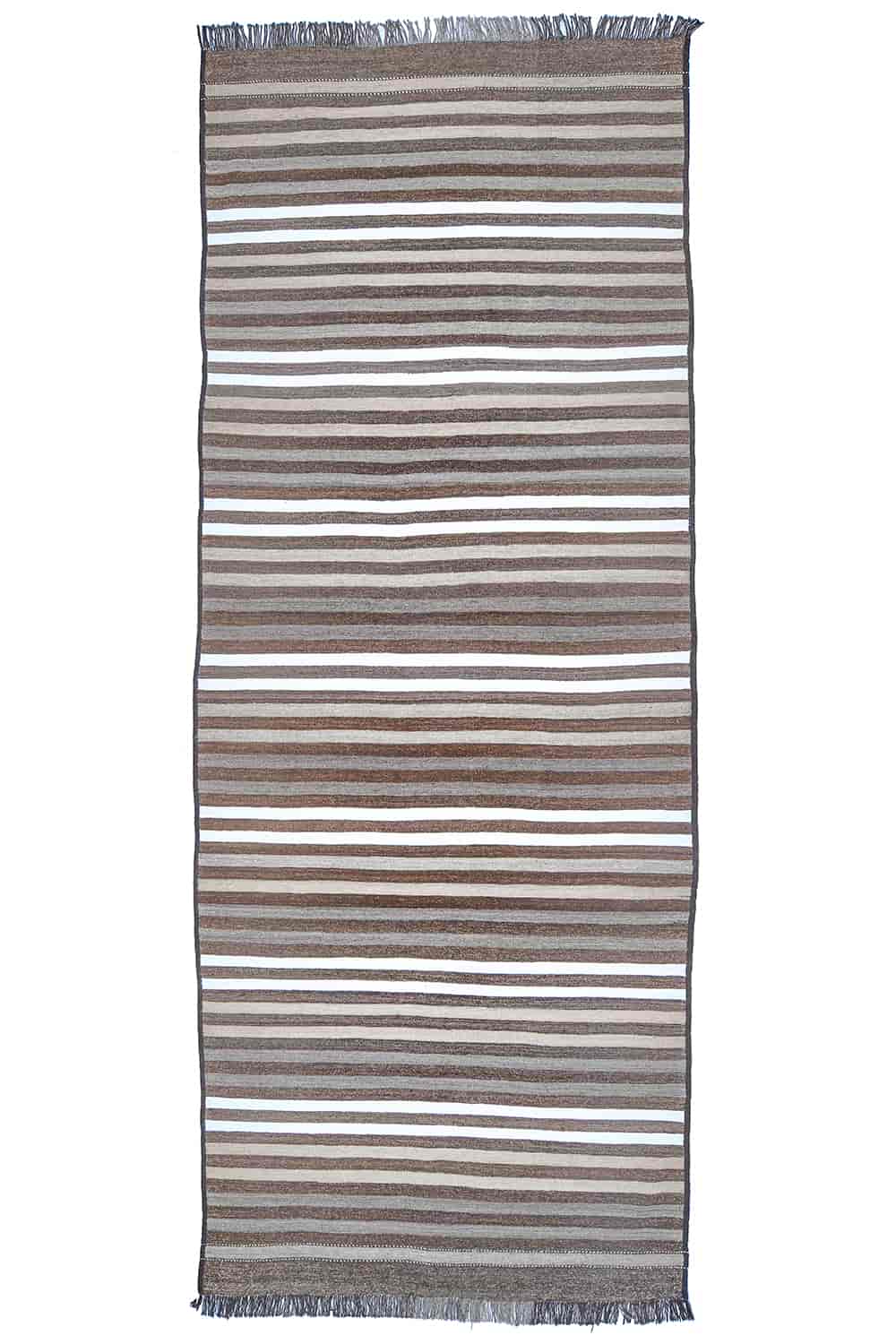 Vintage Afghan Bamiyani Kilim – Earthy Tones