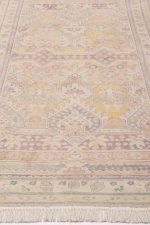 Vintage Agra Jail Cotton Carpet - Bouquet