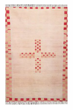 Vintage Agra Jail Cotton Carpet - Crossroads
