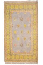 Vintage Agra Jail Cotton Carpet - Dispersed
