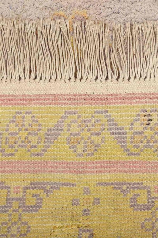 Vintage Agra Jail Cotton Carpet - Dispersed