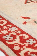 Vintage Agra Jail Cotton Carpet - Fortune