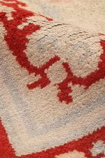Vintage Agra Jail Cotton Carpet - Fortune