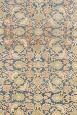 Vintage Agra Jail Cotton Carpet - Pale Green