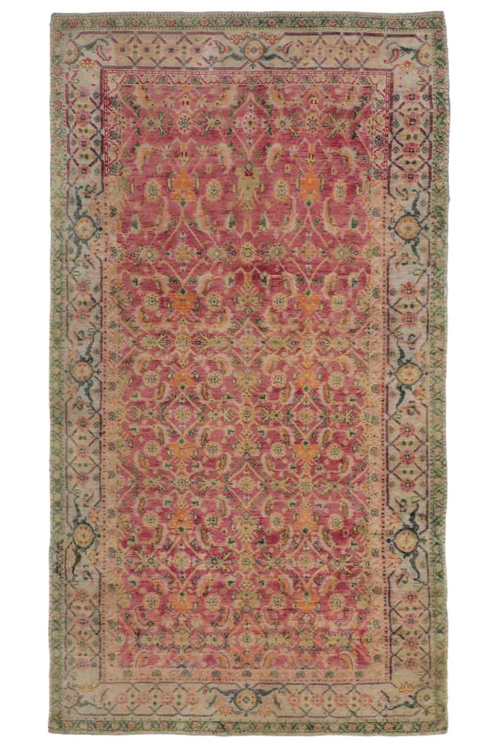 Vintage Agra Jail Cotton Carpet – Prosperity