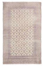 Vintage Agra Jail Cotton Carpet - Subtle