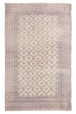 Vintage Agra Jail Cotton Carpet - Subtle
