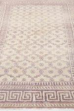 Vintage Agra Jail Cotton Carpet - Subtle
