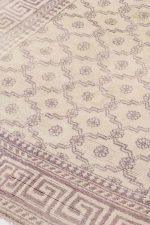 Vintage Agra Jail Cotton Carpet - Subtle