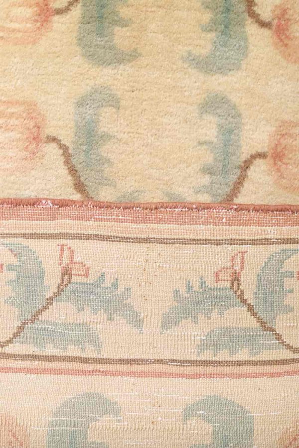 Antique Agra Jail Indian Art Aubusson
