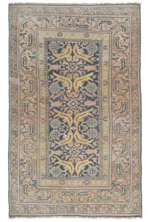 Antique Agra Jail Summer Cotton Carpet - Multi Border