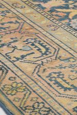 Antique Agra Jail Summer Cotton Carpet - Multi Border