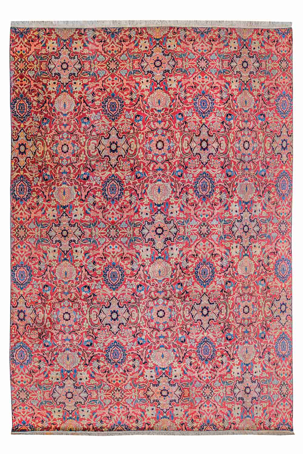 Antique Amritsar Jail Carpet – Intricate Vines