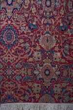 Antique Amritsar Jail Carpet - Intricate Vines