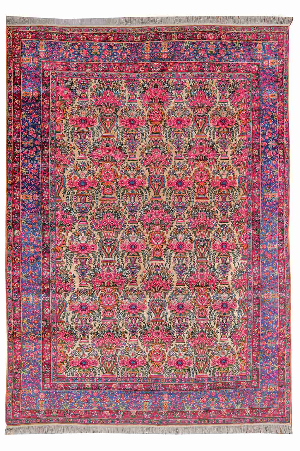 Antique Laver Kirman – Gulab Guldasta