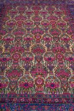 Antique Laver Kirman - Gulab Guldasta