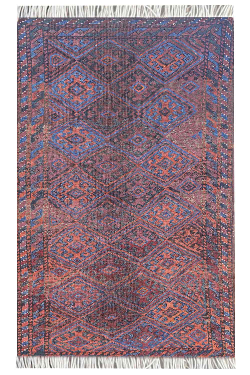 Antique Balouch Rug – Ram’s Horn