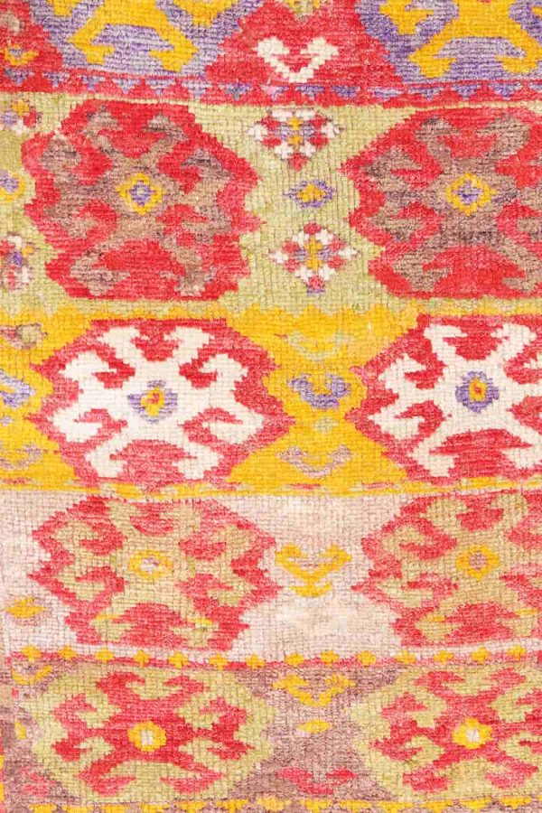 Antique Caucasian Kazak - Yellow Scorpions