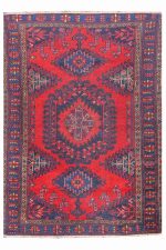 Antique Dagisthan Afshar - Raging Red