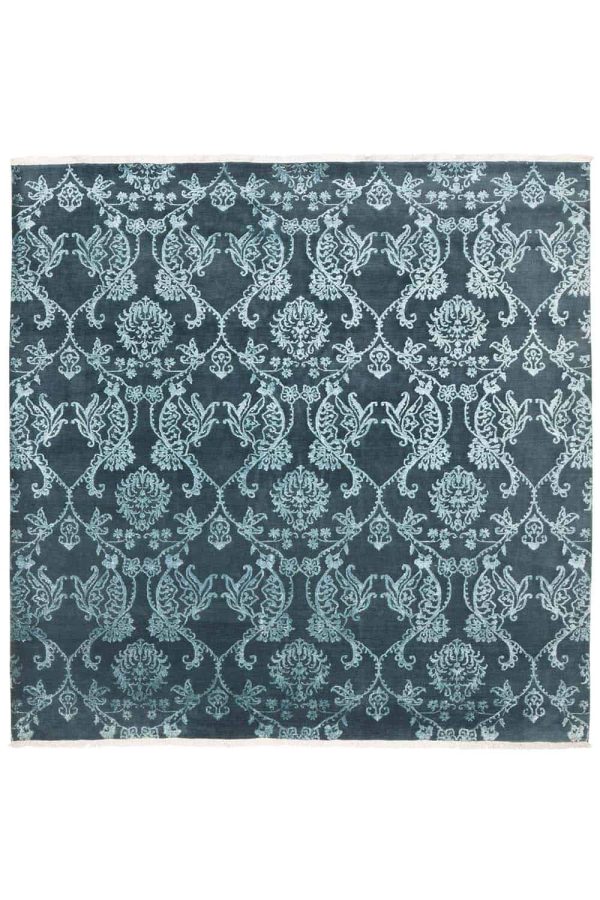 Damasque Collection - Teal Arabesque