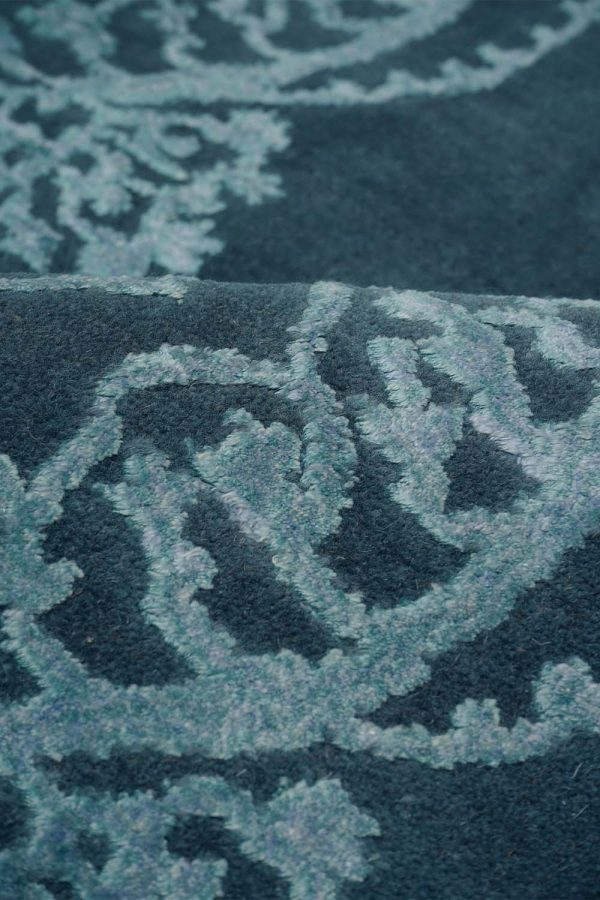 Damasque Collection - Teal Arabesque