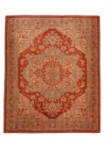 Vintage European Heriz Serapi - Sunshine