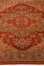 Vintage European Heriz Serapi - Sunshine