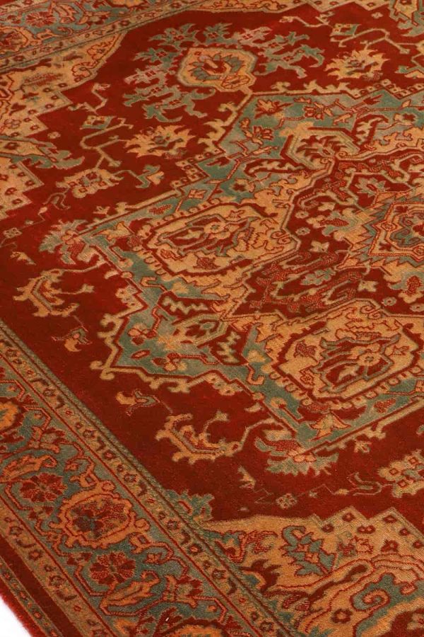 Vintage European Heriz Serapi - Sunshine