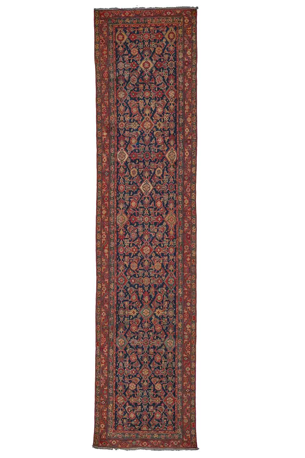 Antique Hamadan Runner – Lattice
