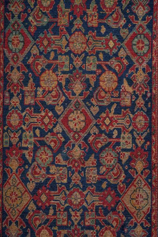 Antique Hamadan Runner - Lattice