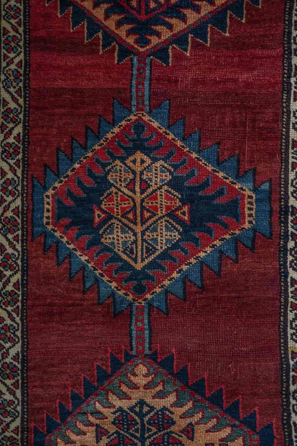 Antique Hamadan Runner - Pancham