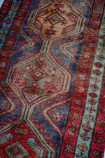 Antique Karaje Kurdish Runner - Evil Eye