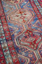 Antique Karaje Kurdish Runner - Evil Eye