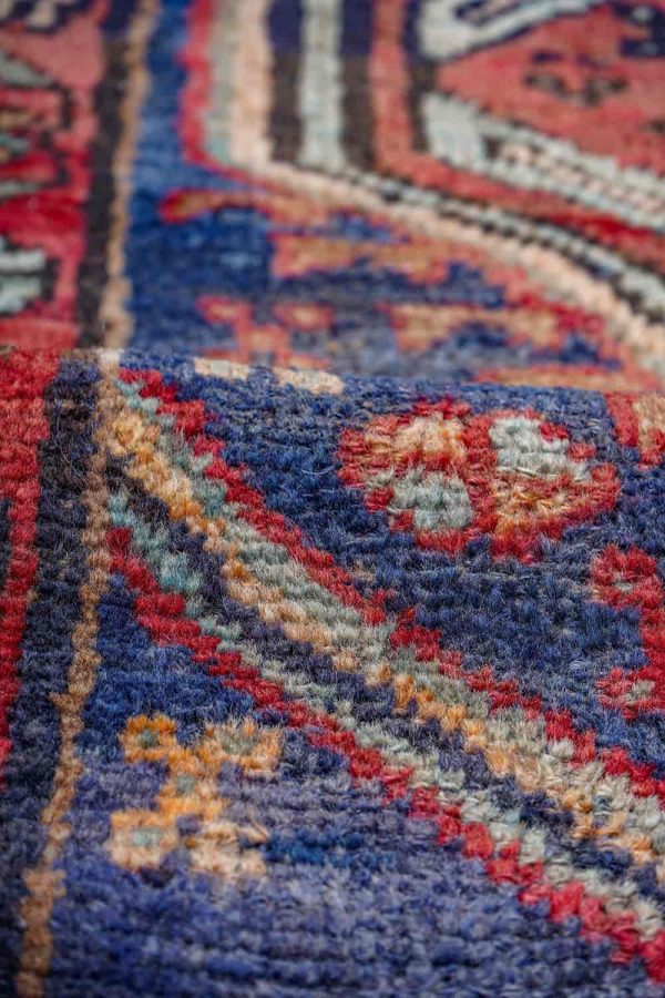 Antique Karaje Kurdish Runner - Evil Eye