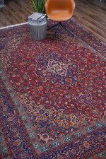 Antique Kashan - Rustic Red