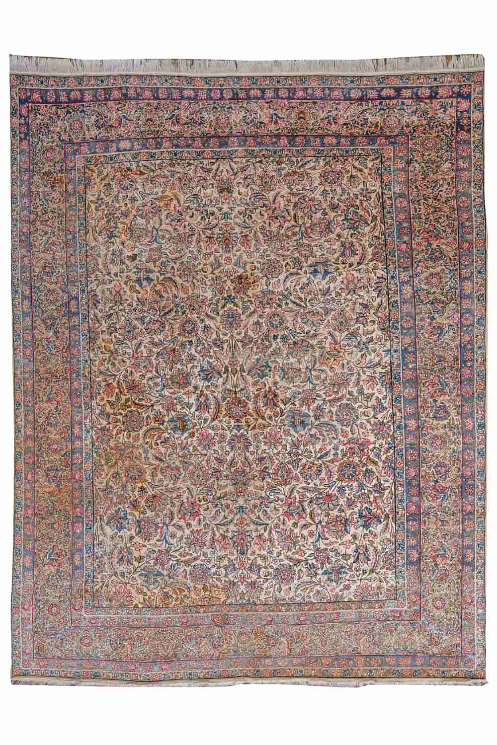 Antique Kerman – Golden Lotus