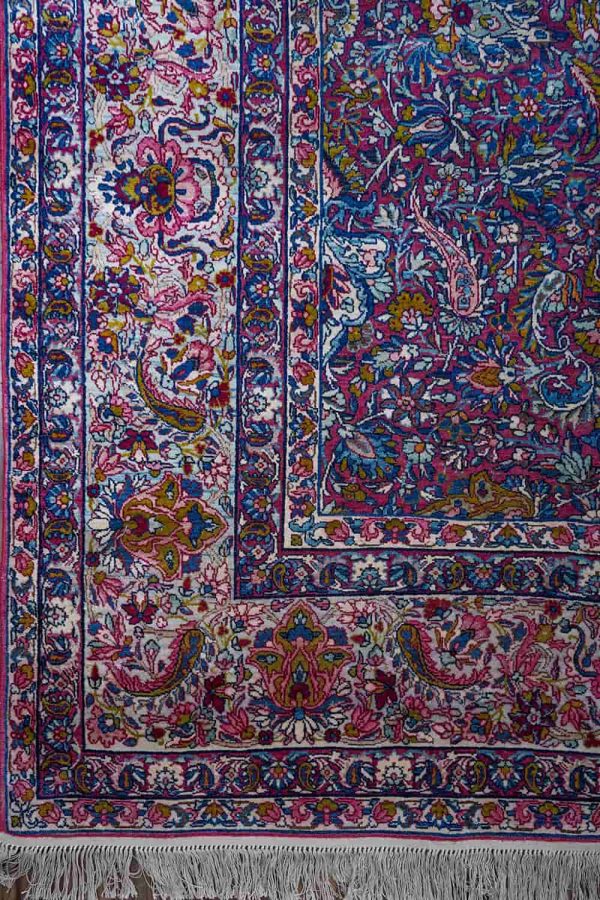 Antique Kerman - Intricate Florals
