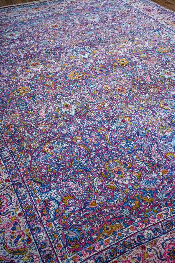Antique Kerman - Intricate Florals