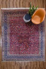 Antique Kerman Millefleurs - Rose Red