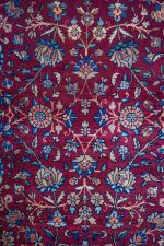 Antique Kerman Millefleurs - Rose Red