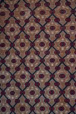 Vintage Kurdish Kazak Runner - Evil Eye Lattice