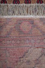 Vintage Kurdish Kazak Runner - Evil Eye Lattice