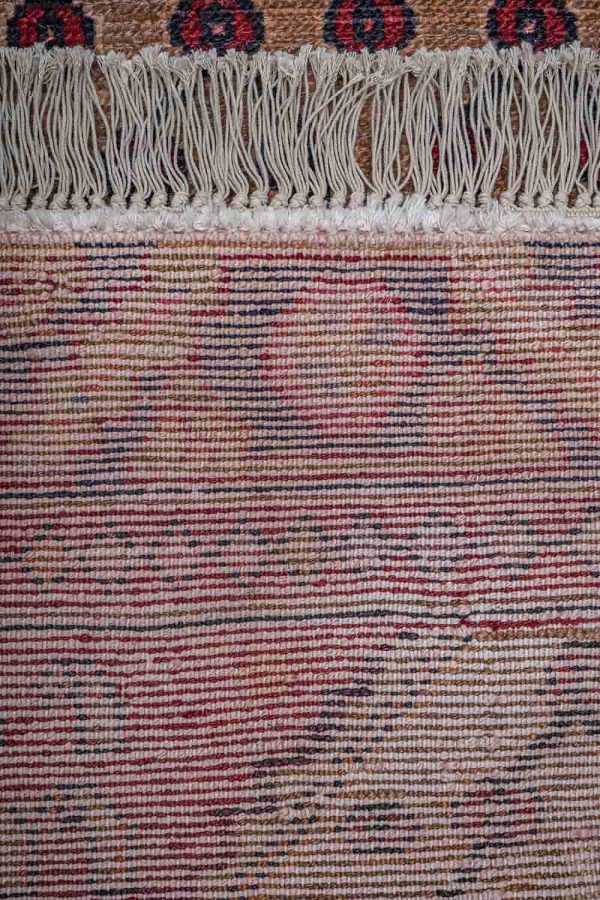 Vintage Kurdish Kazak Runner - Evil Eye Lattice