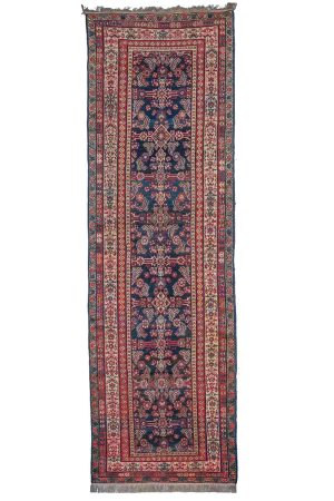 Antique Kurdish Runner - Iris