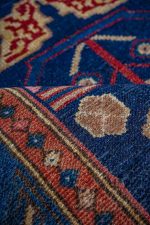 Antique Kurdish Runner - Lotus Pair