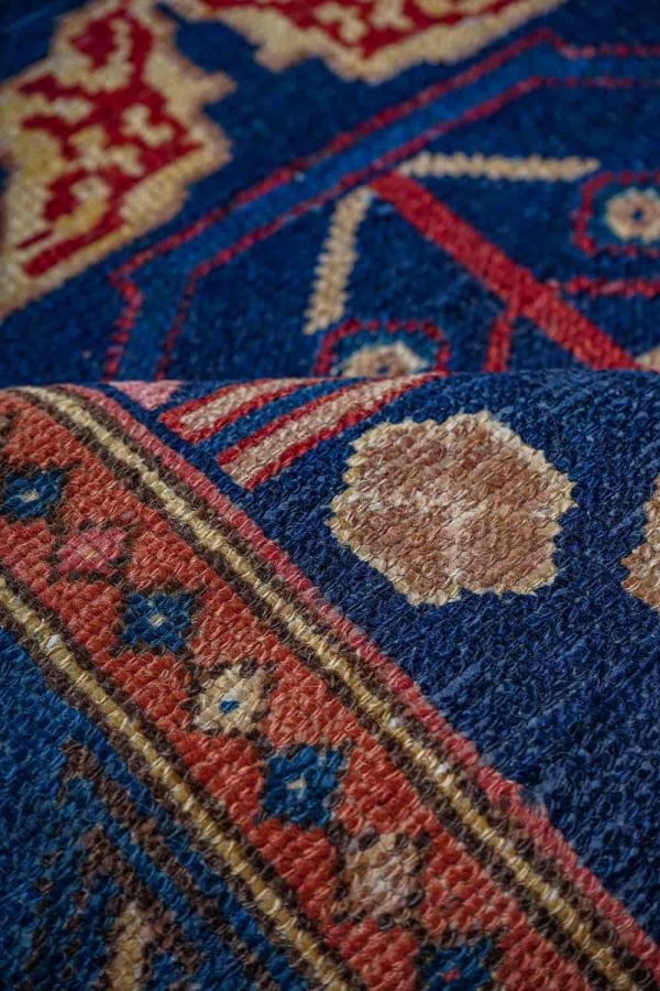 Antique Kurdish Runner - Lotus Pair