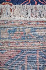 Antique Kurdish Runner - Lotus Pair